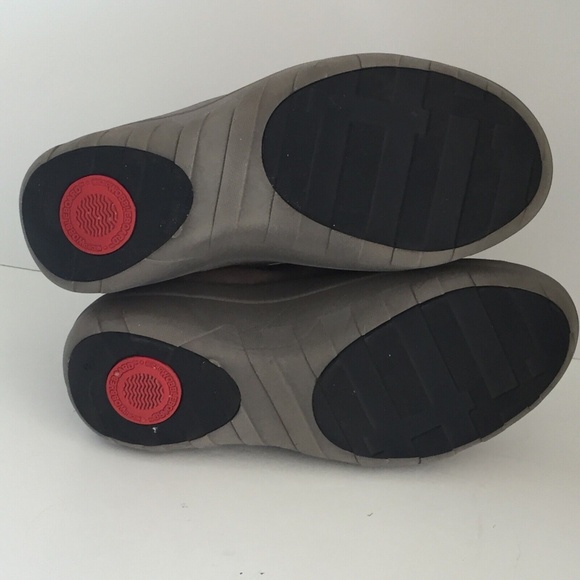 Fitflop Women's Chuk Kamoc Suede Ankle Boots Chukka Booties Lace-Up Size 5 EUC - Picture 10 of 13